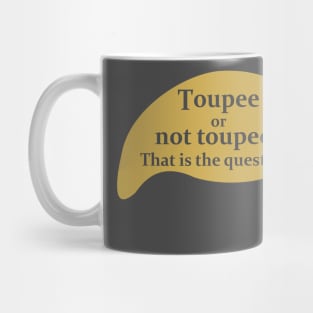 Donald Trump Toupee Mug